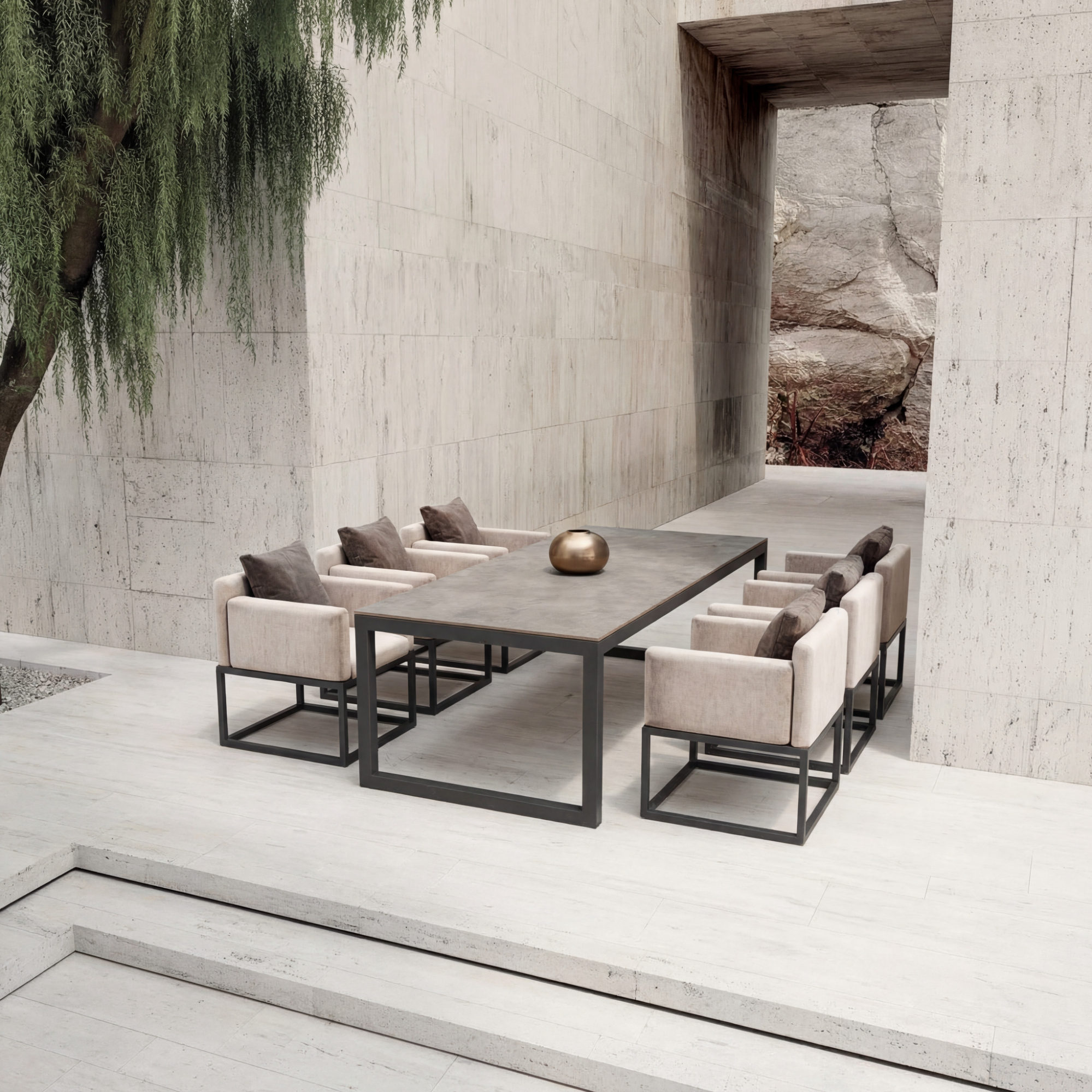 Tables et chaises de jardin