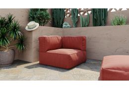 SAMBA - Fauteuil d'angle pour canapé modulable 