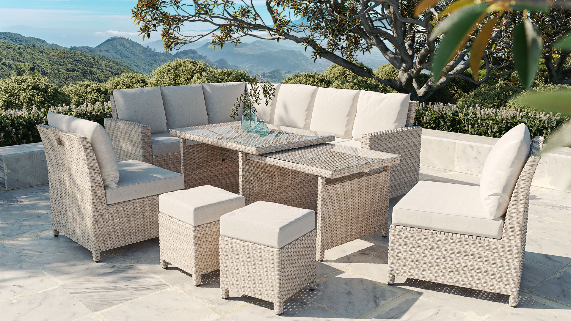 Ensemble de repas et de salon Namib Dining ARTELIA artelia.fr