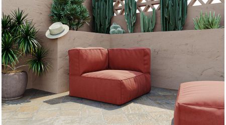 SAMBA - Fauteuil d'angle pour canapé modulable 