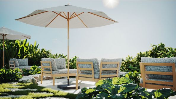 Parasol Dominica