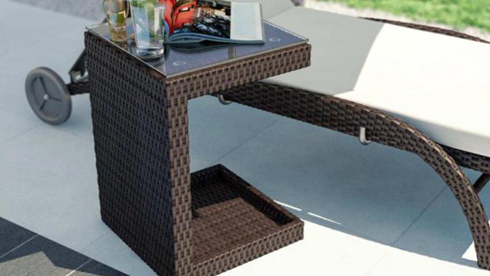 Table d'appoint convertible